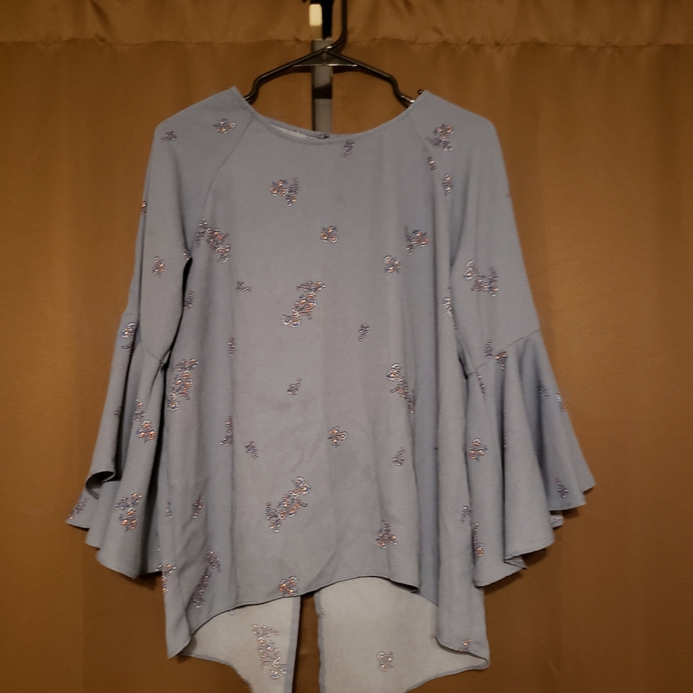 Lauren Conrad Bell Sleeve Top